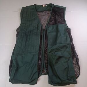 PAST Shooting Vest Green 3XL USA Mesh Back NRA Vintage Padded Right Front