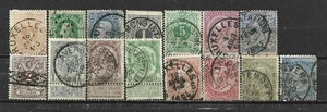 BELGIUM 15 VARIOUS, USED - Picture 1 of 1