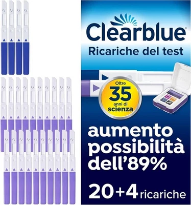 Clearblue Stick Fertilità (20 stick+4 Test Gravidanza) - Immagine 1 di 3