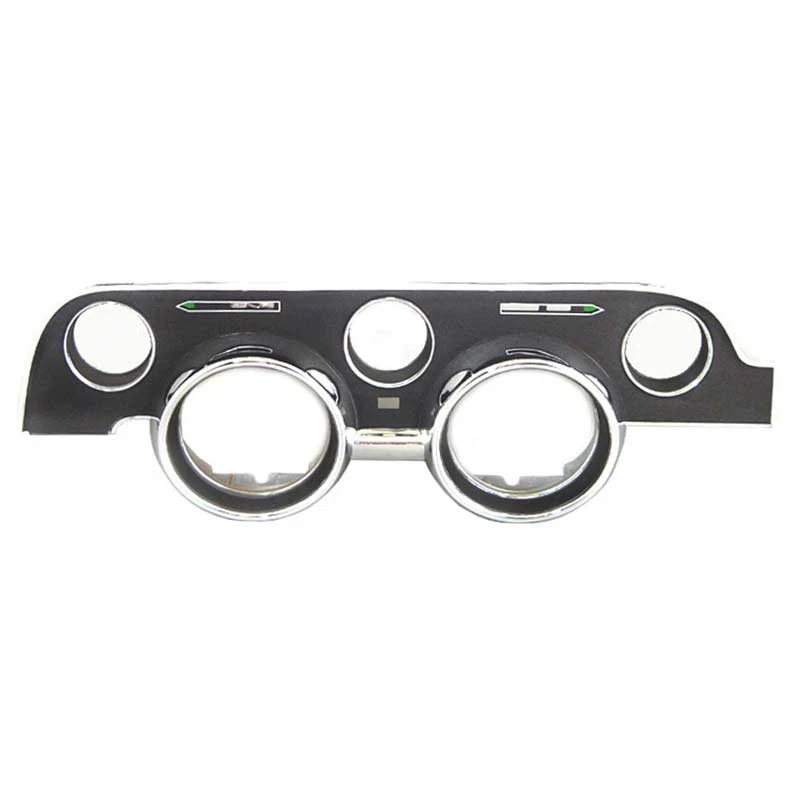 Ford Mustang 1968; bisel indicador de tablero; interior estándar; negro Foto 1 de 1