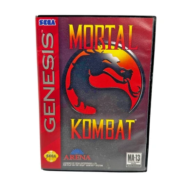 Mortal Kombat (Sega Genesis, 1993) CIB - Image 1 of 4