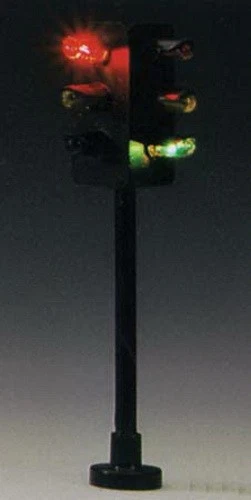 Model Power 597 HO Scale 6 Lite 2 Way Traffic Signal Brass Handcrafted - Image 1 of 1