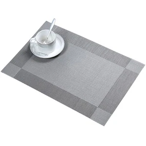 6 PCS Washable Waterproof Heat Insulation PVC Dining Room Placemats, Classic ... - Picture 1 of 2