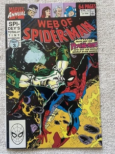 WEB OF SPIDER-MAN ANNUAL #6 Marvel Comics - 1990 VF/NM - Bild 1 von 1