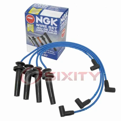 1 pc NGK Spark Plug Wire Set for 1994-2002 Saturn SC2 1.9L L4 - Engine Kit gb - Image 1 of 4