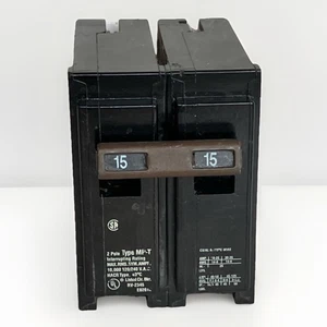 Murray MP215 15 Amp 2 Pole MP-T Circuit Breaker "new style" (Siemens Q215) - Picture 1 of 11