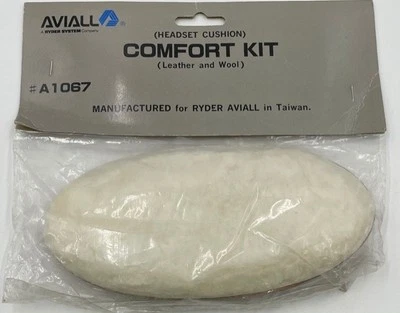 Genuine Boeing KIT HEADSET EAR SEALS COMF A1067 NEW OEM A1067 - Image 1 of 3