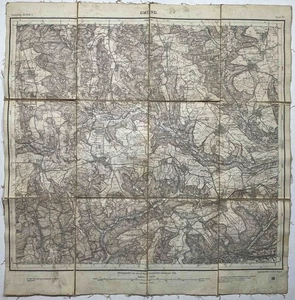 Gmünd. Karte Niederösterreich 1910 1:25000 Österreich - Picture 1 of 1