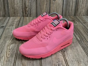 NIKE AIR MAX 90 HYPERFUSE USA Independence Womens Pink 613841-666 Size 8.5 - Picture 1 of 15