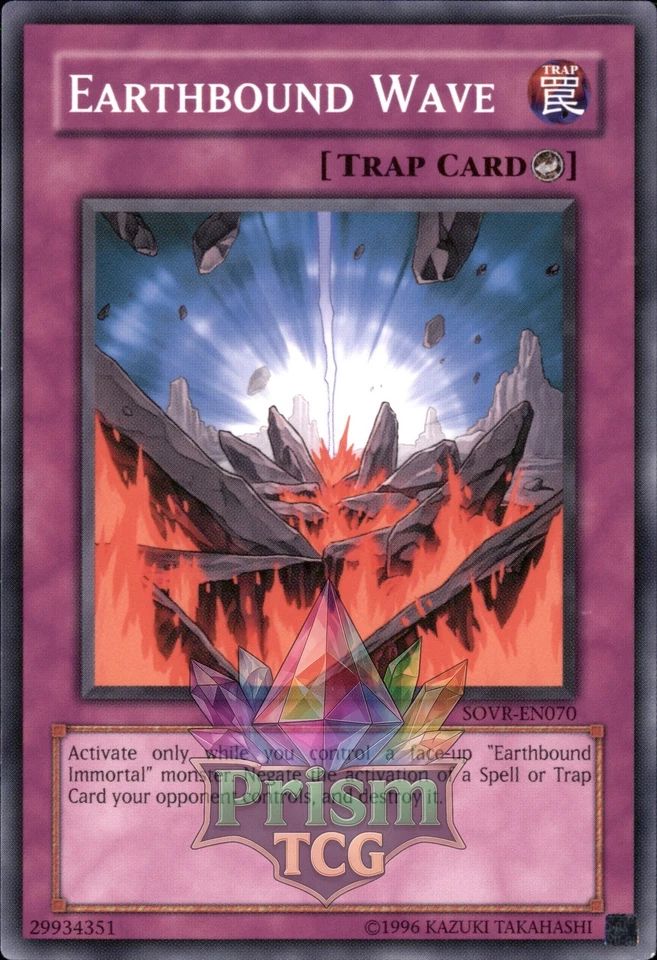 Earthbound Wave SOVR-EN070 Yugioh - Image 1 of 1