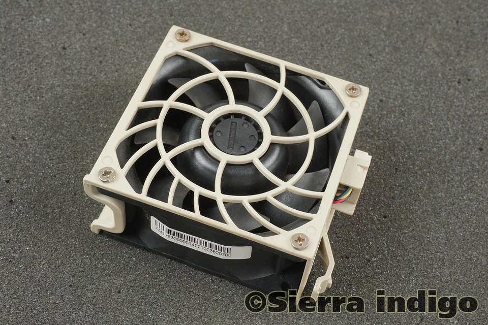 Supermicro FAN-0099L4 Nidec V80E12BHA7-57 DC12V 0.8A Fan - Image 1 of 1