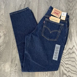 Pantalones de mezclilla LEVI’S NUEVOS CON ETIQUETAS Vintage Y2K 550 tiro alto calce relajado pierna cónica talla 10 - Imagen 1 de 11