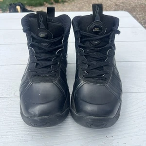 Size 9 - Nike Air Bakin Posite Triple Black - Picture 1 of 6
