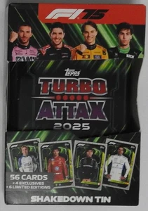 TURBO ATTAX - F1 2025 MEGA LATA - LATA SHAKEDOWN (VERDE) - ENVÍO Y DEVOLUCIÓN GRATUITOS EN REINO UNIDO. - Imagen 1 de 2