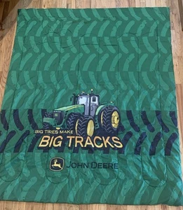 John Deere Traktor Grün Camo Bettdecke Kinderbettwäsche Schlafzimmer Decke 80x69 - Bild 1 von 6