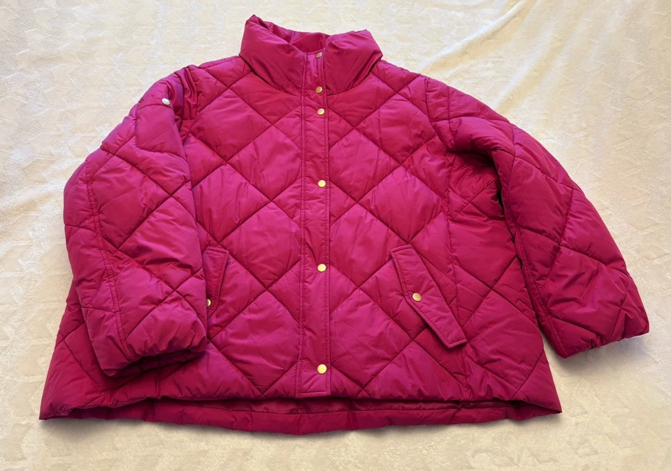 Women’s Talbots Plus Puffer Winter Coat - Size 3X - Image 1 of 4