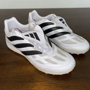Adidas Predator Precision.1 Turf TF ID6789 LTD Edition Sz 10 US Custom Black Out - Picture 1 of 7