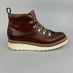 Botas para mujer Grenson Bobby de cuero marrón al tobillo excursionista senderismo caminar chukka UK6.5 - Imagen 1 de 14