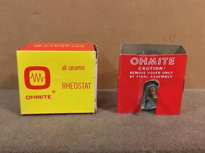 Реостат омитовый новый из старых запасов - 100 Вт 16 Ом 2,5 А модель K - Изображение 1 из 4