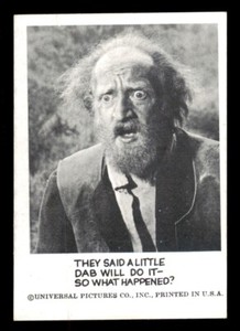 1961 Leaf Spook Stories #100 They Said A Little Dab Will Do It… EX