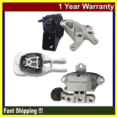 Engine Motor Mounts & Auto Trans Mount For Chevrolet Trax 13-16 1.4L Set 3pcs - Image 1 of 4