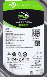ST4000DM005 p/n: 2DP166-300 s/n: WGY f/w: 0001 WU JUN 2017 4TB SATA 3.5" SEAGATE - Picture 1 of 5