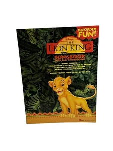 VTG 1994 Hal Leonard The Lion King Song Book Elton John Tim Rice Great Condition - Picture 1 of 5