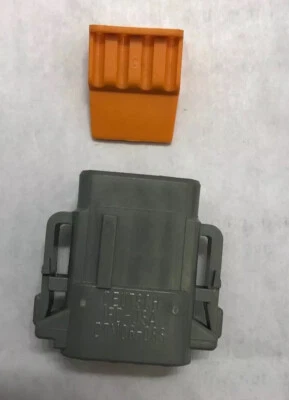 DEUTSCH DTM06-08S 8pin connector with wedgelock WM-8S. Qty 5. - Image 1 of 3