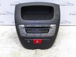 TOYOTA AYGO 107 C1 2005-2014 CD RADIO STEREO HEAD UNIT 86120-0H010 - 0123 - Picture 1 of 4