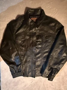 First Classics Women’s Leather Motorcycle Riding Jacket with Liner Sz XXL 2XL - Picture 1 of 11