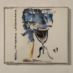 Elton John The World CD Sampler Promo Only 1989 UK Import Phonogram Compilation - Picture 1 of 4