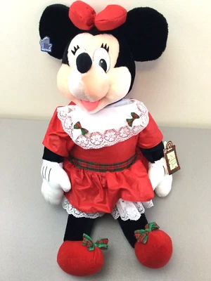 Vintage Applause Disney Minnie Mouse Wearing Dress Stuffed Plush Figure Toy 24”  - Image 1 of 4