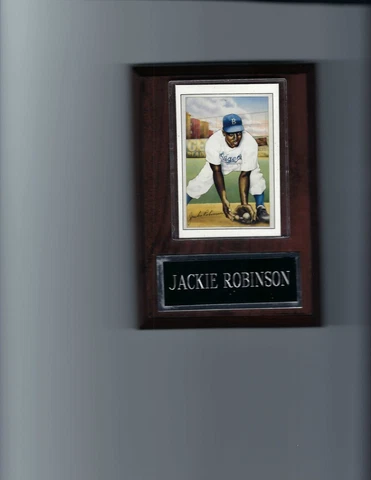 JACKIE ROBINSON PLAQUE BASEBALL BROOKLYN DODGERS MLB   C2 Cover