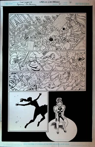 Aquaman the Becoming #4 Original Comic Art P 16 Scott Koblish DC Comics 2022 - Picture 1 of 1