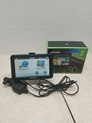 Garmin Nuvi 50LM 5 Inch Touchscreen Works Perfect -W Power Supply & Mount Bundle - Image 1 of 4