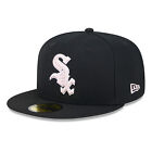 Men's New Era  Black Chicago White Sox 2024 Mother's Day On-Field 59FIFTY Fitted