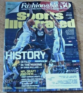 Sports Illustrated Apr 18-25, 2016 NFL Draft, Steph Curry, Ships Anywhere Today! - Picture 1 of 1