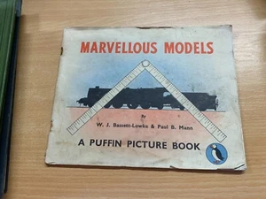 1947 "MODÈLES MERVEILLEUX" LIVRE BROCHÉ ILLUSTRÉ DE TRAINS MINIATURES (LL) - Picture 1 of 15