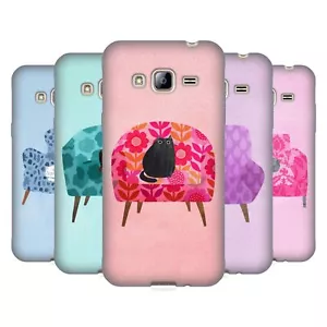 OFFICIAL PLANET CAT ARM CHAIR SOFT GEL CASE FOR SAMSUNG PHONES 3 - Picture 1 of 19