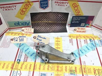 90-93 MERCEDES-BENZ 500SL 5.0 MOTOR ALTERNADOR SOPORTE SOPORTE MONTAJE 1191550935 Foto 1 de 4