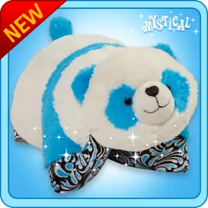 Autentico Cuscino Animali Panda Mistico Grande 18" Peluche Giocattolo Regalo - Foto 1 di 2