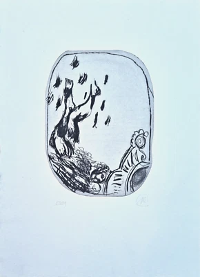 Markus Lüpertz handsigniert bezeichnet Titanenschlacht Radierung auf Bütten - Bild 1 von 4