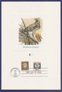 USA3 #O128 U/A FLEETWOOD PROOFCARD FDC Great Seal - Bild 1 von 1