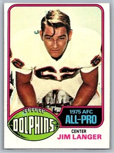 1976 Topps #210 Jim Langer ALL PRO - NM/MT!! 👀 - Picture 1 of 2