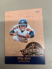 Willy Yahn Card 2018 Aberdeen Ironbirds Team Card