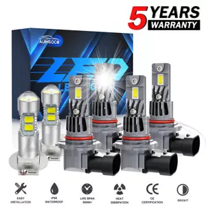 For Toyota Celica 2000-2005 6×LED Headlight Bulbs High Low Beam + Fog Light Kit - Picture 1 of 14