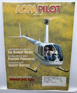 AOPA Pilot Magazine September 2000 Roobinson R44 Raven / Powered Parachutes - Picture 1 of 1