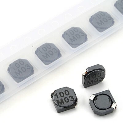 [50pcs] CDRH5D16F-LD-100M40 10uH 0.9A Chip Inductor SMD - Image 1 of 4