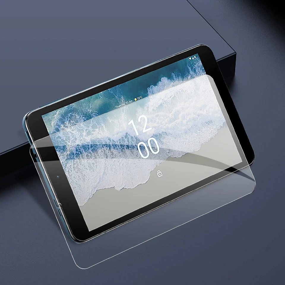 For Nokia T10 8 Inch 2022 Tablet 9HHardness Tempered Glass Screen Protector Film - Image 1 of 1