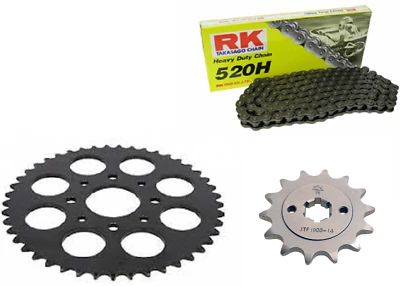 JT SPROCKET KIT/TRASMISSIONE KTM DUKE 125 2011/13 CATENA 520H 120L CORONA 45 PIGNONE 14 JT